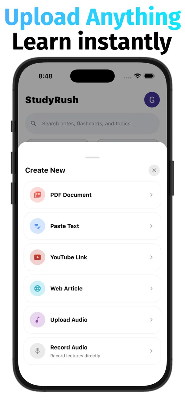 StudyRush - AI Study Buddy screenshot 6
